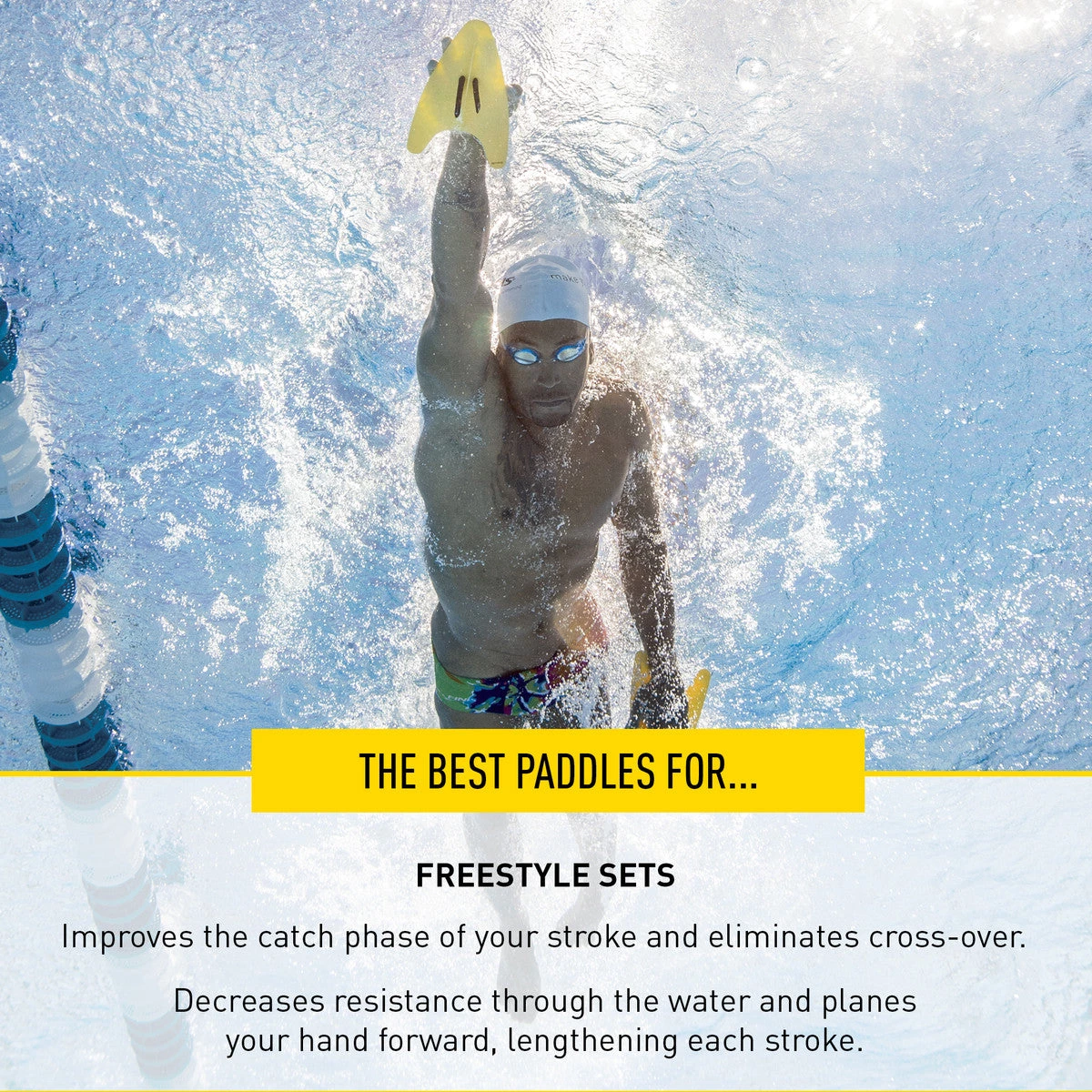 FINIS® Technical Freestyler Paddles | Freestyle Training Paddles 3 FINIS® Technical Freestyler Paddles | Freestyle Training Paddles