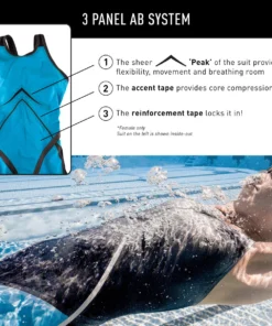 FINIS® Rival Open Back Kneeskin | Elite Technical Racing Suit (Olivia Smoliga-White) Swim Fast⚡