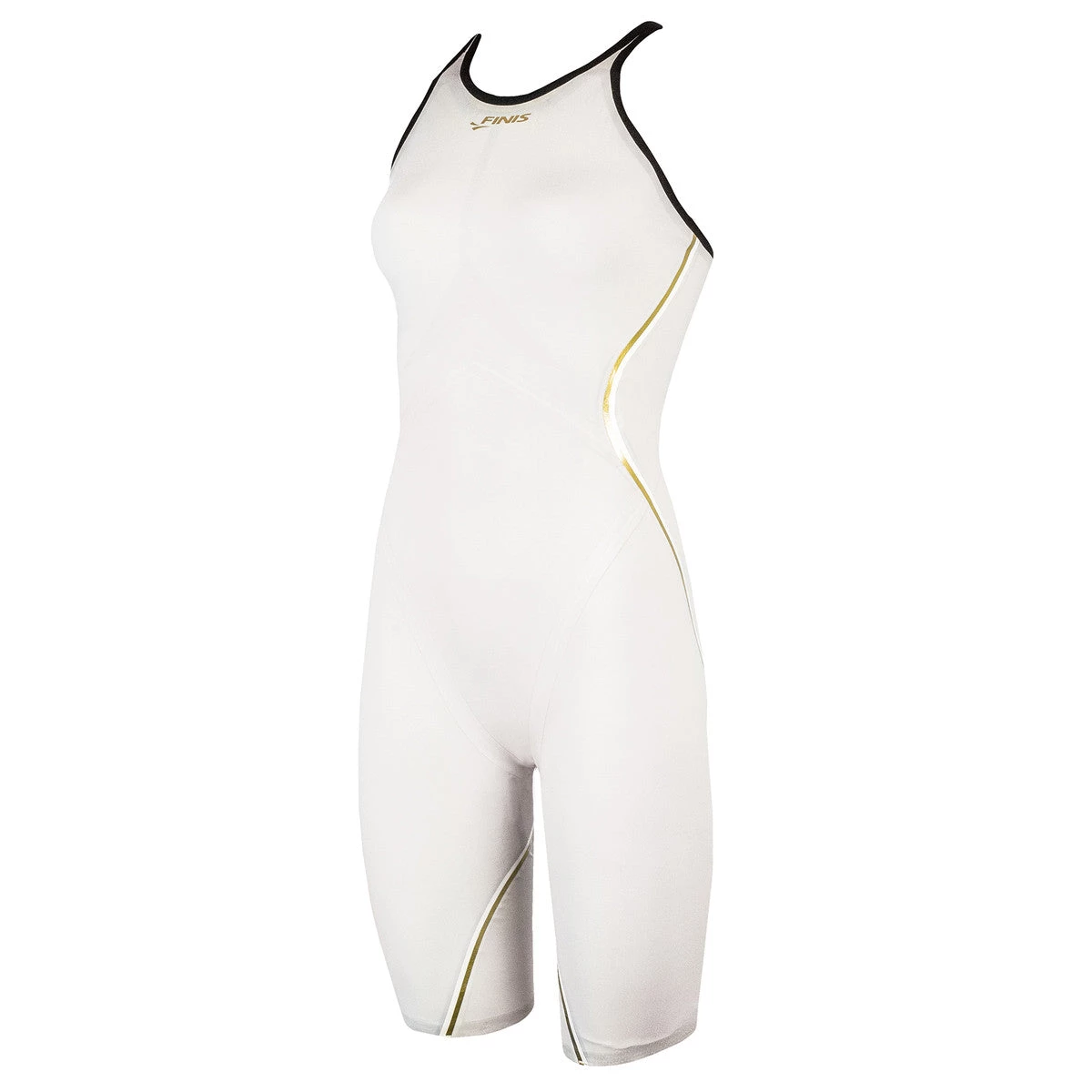 FINIS® Rival 2.0 Open Back Kneeskin | Elite Technical Racing Suit (Olivia Smoliga-White) Swim Fast⚡ 3 FINIS® Rival 2.0 Open Back Kneeskin | Elite Technical Racing Suit (Olivia Smoliga-White) Swim Fast⚡