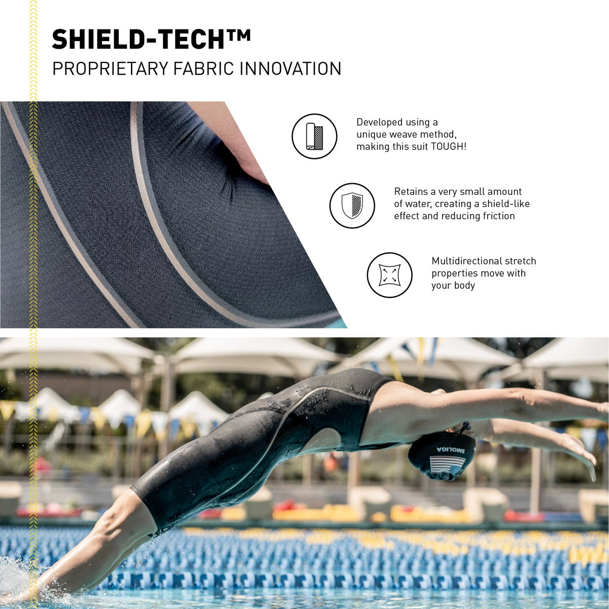 FINIS® Rival 2.0 Open Back Kneeskin | Elite Technical Racing Suit (Olivia Smoliga-White) Swim Fast⚡ 7 FINIS® Rival 2.0 Open Back Kneeskin | Elite Technical Racing Suit (Olivia Smoliga-White) Swim Fast⚡