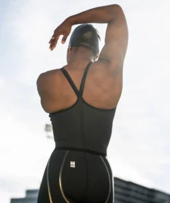 FINIS® Rival 2.0 Closed Back Kneeskin | Elite Technical Racing Suit (Black)