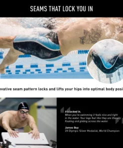 FINIS® Rival Jammer | Elite Technical Racing Suit (Olivia Smoliga-White)