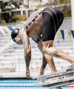 FINIS® Rival 2.0 Jammer | Elite Technical Racing Suit (Black) Swim Fast⚡