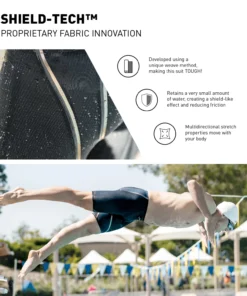 FINIS® Rival 2.0 Jammer | Elite Technical Racing Suit (Black) Swim Fast⚡