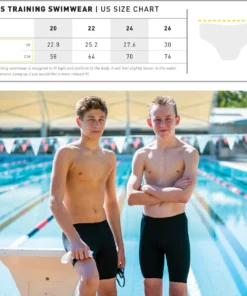 FINIS® Boys Swimwear Youth Black Brief | Durable Training And Competition Swimwear