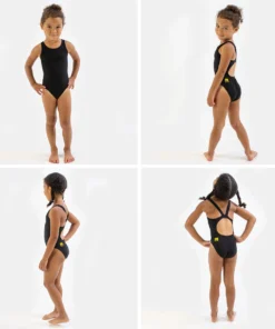 FINIS® YOUTH BLACK BLADEBACK | DURABLE TRAINING AND COMPETITION SWIMWEAR