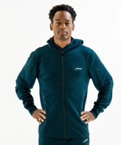FINIS® Apparel Tech Jacket Mens | Full-Zip Hoodie (Navy)