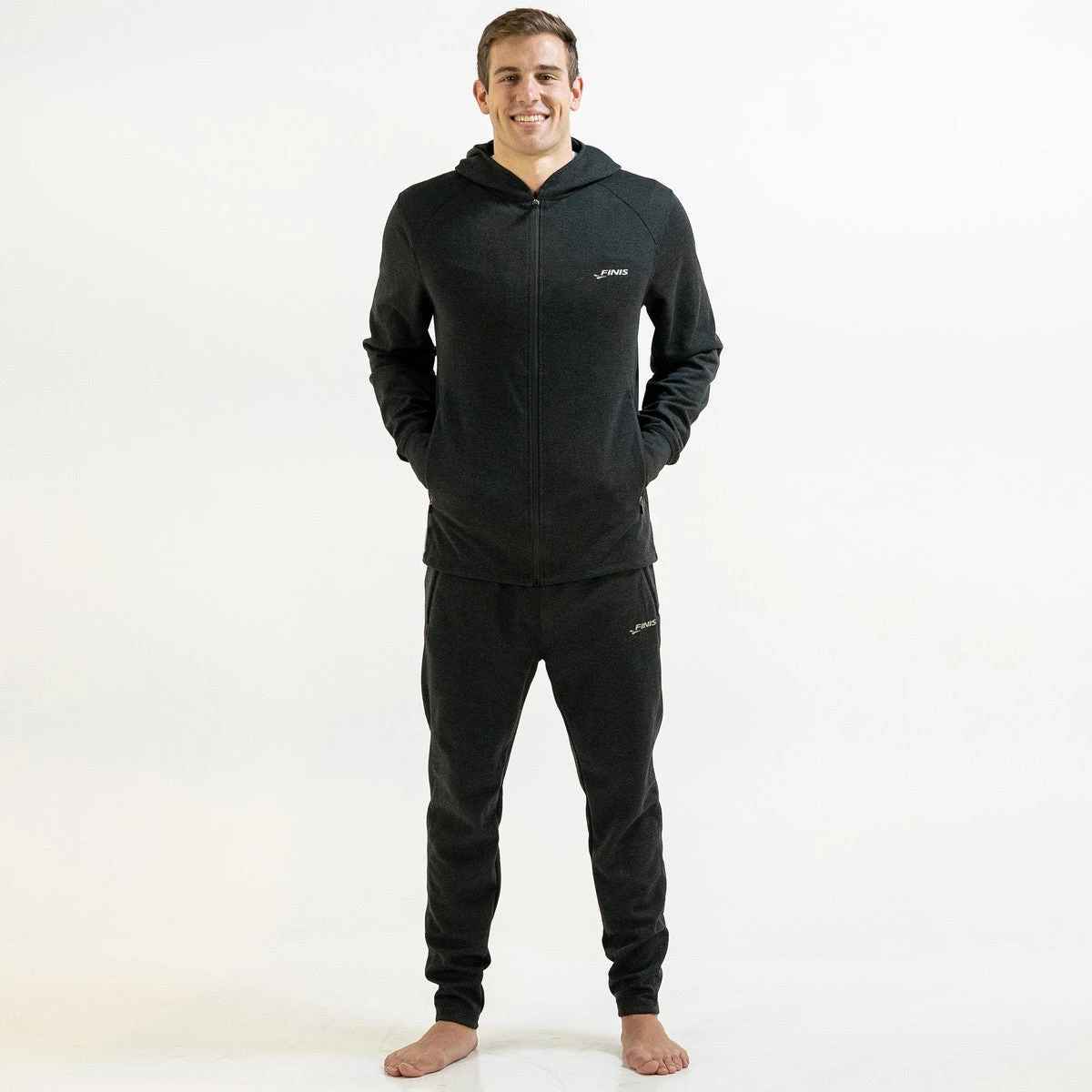 FINIS® Apparel Tech Pant Mens | Jogger-Style Pants (Black) 1 FINIS® Apparel Tech Pant Mens | Jogger-Style Pants (Black)