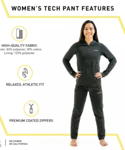 FINIS® Apparel Tech Pant Womens | Jogger-Style Pants (Navy)