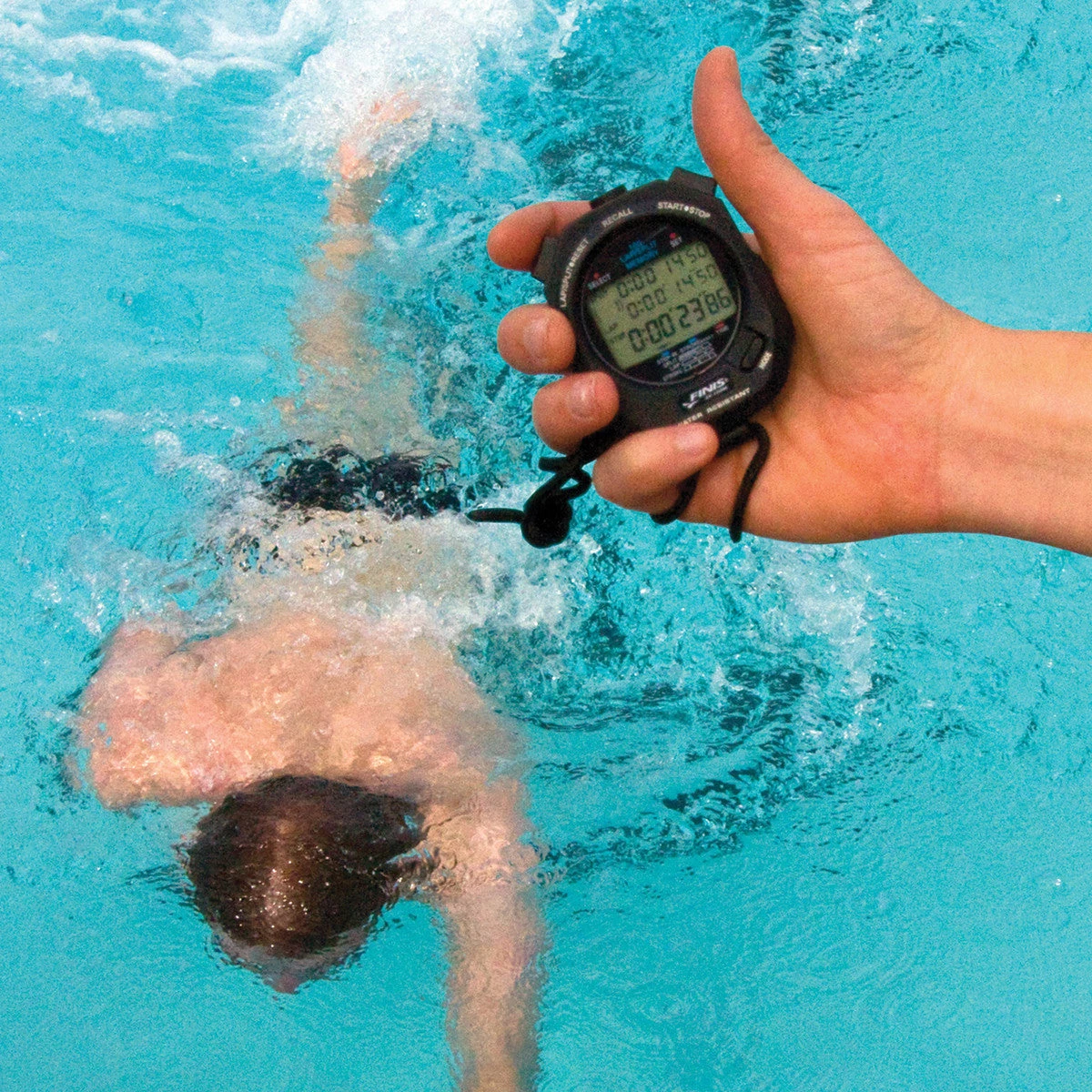 FINIS® Electronics 3X100M Stopwatch | 100 Split Memory Stopwatch 2 FINIS® Electronics 3X100M Stopwatch | 100 Split Memory Stopwatch