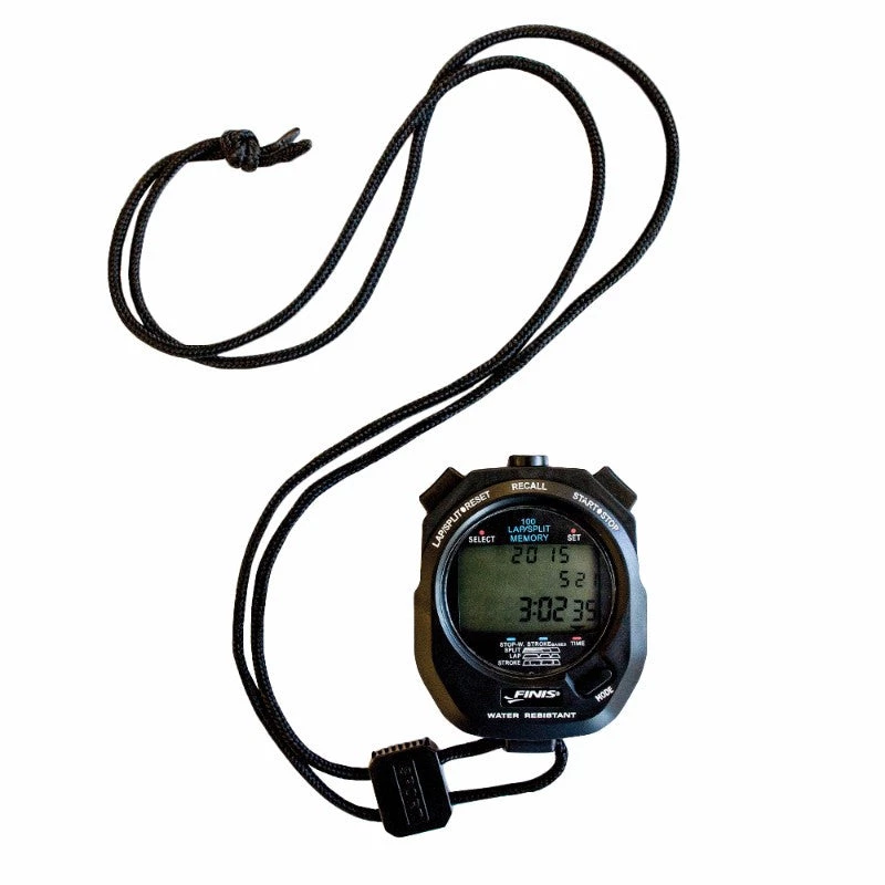 FINIS® Electronics 3X100M Stopwatch | 100 Split Memory Stopwatch 1 FINIS® Electronics 3X100M Stopwatch | 100 Split Memory Stopwatch