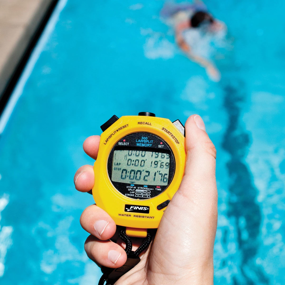 FINIS® 3X300M Stopwatch | 300 Split Memory Stopwatch Electronics 2 FINIS® 3X300M Stopwatch | 300 Split Memory Stopwatch Electronics