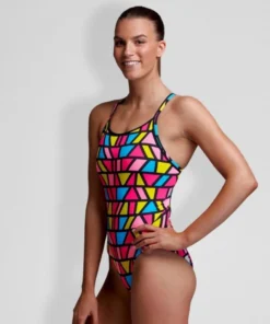 Funkita Gee Up | Ladies Diamond Back One Piece Women Swimwear 6 Funkita Gee Up | Ladies Diamond Back One Piece Women Swimwear
