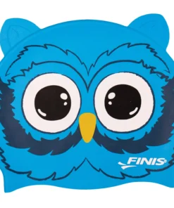 FINIS® Swim Caps Owl | Animal-Shaped Silicone Swim Cap
