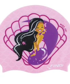 FINIS® Swim Caps Sea Shell | Mermaid Silicone Swim Cap