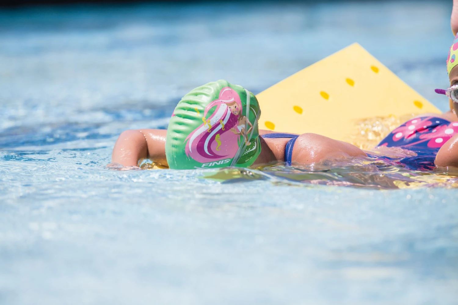 FINIS® Seahorse | Mermaid Silicone Swim Cap Swim Caps 2 FINIS® Seahorse | Mermaid Silicone Swim Cap Swim Caps