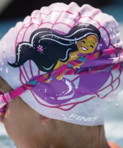 FINIS® Swim Caps Sea Shell | Mermaid Silicone Swim Cap