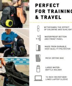 FINIS® Rival Swim Backpack | Elite Travel Backpack