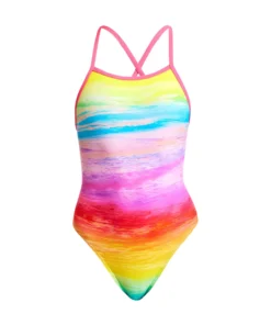 Funkita Ocean Ink | Girls Tie Me Tight One Piece