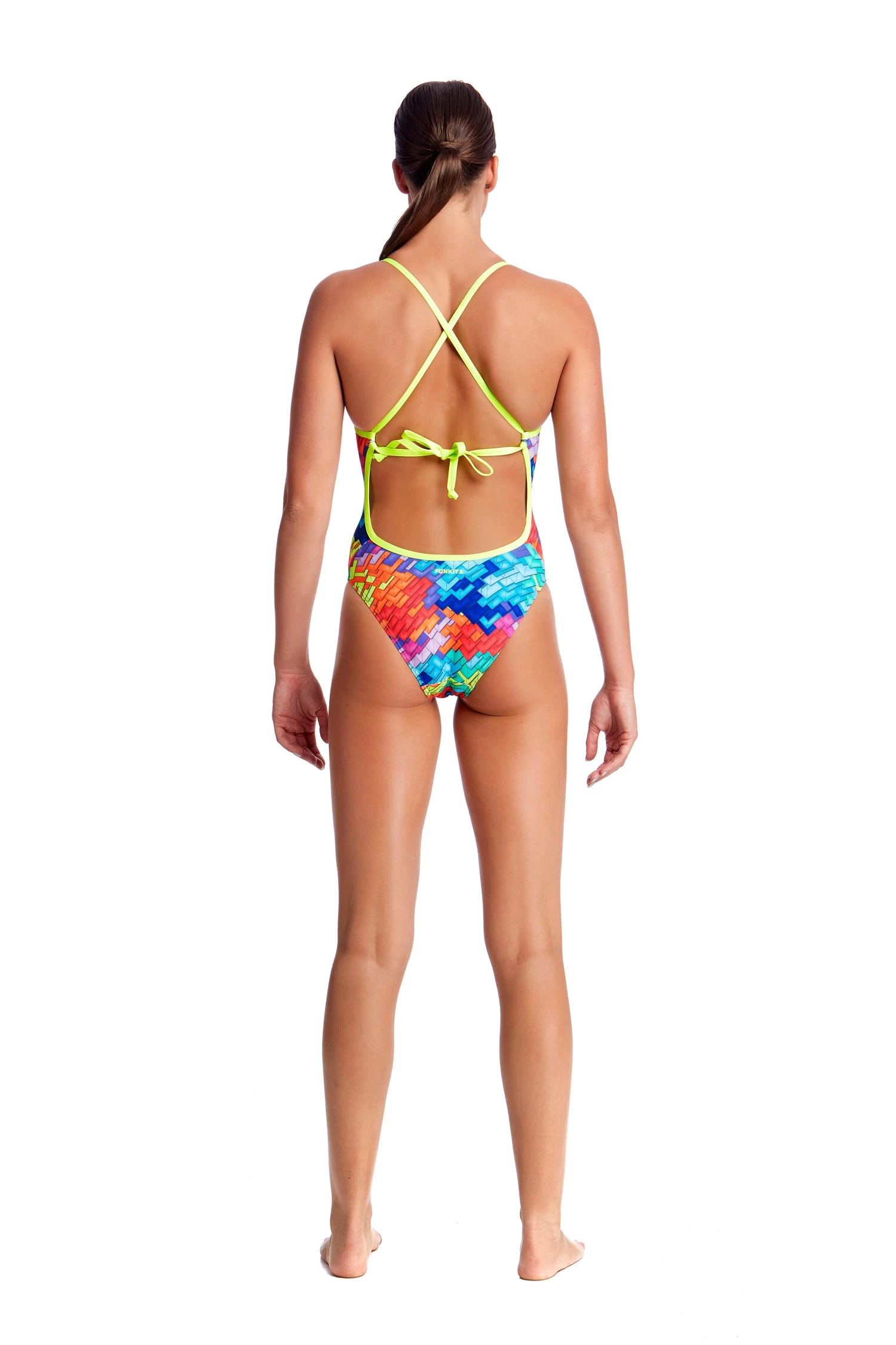 FUNKITA Women Swimwear LAYER CAKE | LADIES TIE ME TIGHT ONE PIECE 2 FUNKITA Women Swimwear LAYER CAKE | LADIES TIE ME TIGHT ONE PIECE