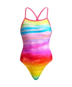 Funkita Ocean Ink | Ladies Tie Me Tight One Piece Women Swimwear