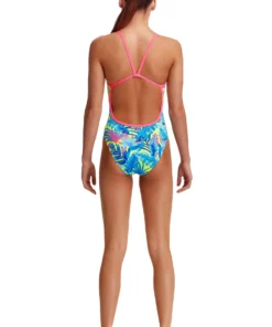 Funkita Poptail | Girls Eco Single Strap One Piece Girls Swimwear