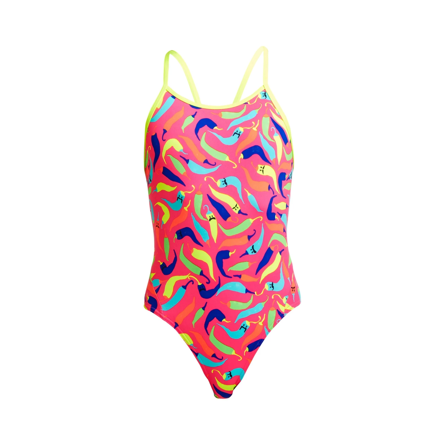 Funkita So Hot | Girls Eco Diamond Back One Piece Girls Swimwear 1 Funkita So Hot | Girls Eco Diamond Back One Piece Girls Swimwear
