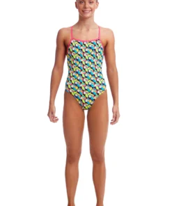 Funkita Girls Swimwear TOUCAN DO IT | GIRLS ECO STRAPPED IN ONE PIECE