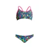 Funkita FEATHER FIESTA | GIRLS RACERBACK TWO PIECE Girls Swimwear