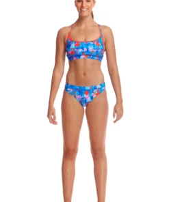 Funkita Women Swimwear FLAMING VEGAS | LADIES SPORTS BRIEF