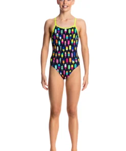 Funkita FROSTY FRUITS | GIRLS DIAMOND BACK ONE PIECE Girls Swimwear