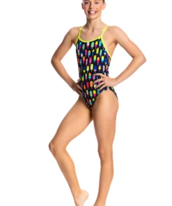 Funkita FROSTY FRUITS | GIRLS DIAMOND BACK ONE PIECE Girls Swimwear