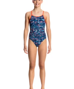 FUNKITA LOTSA DOTS | GIRLS DIAMOND BACK ONE PIECE Girls Swimwear
