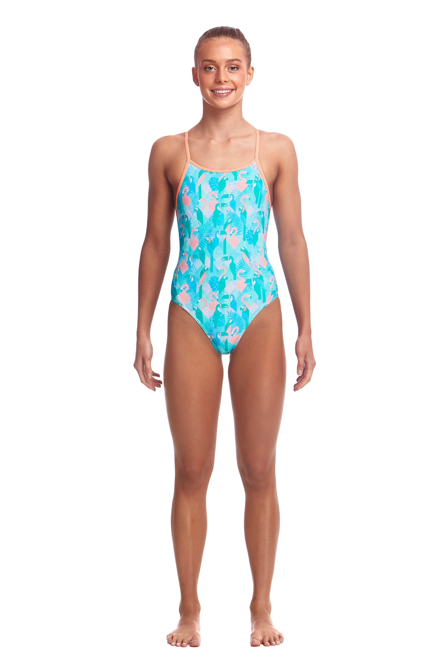 Funkita PASTEL PARADISE | GIRLS DIAMOND BACK ONE PIECE 2 Funkita PASTEL PARADISE | GIRLS DIAMOND BACK ONE PIECE