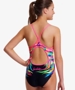 Funkita Girls Swimwear Pride Power | Girls Diamond Back One Piece 15 Funkita Girls Swimwear Pride Power | Girls Diamond Back One Piece