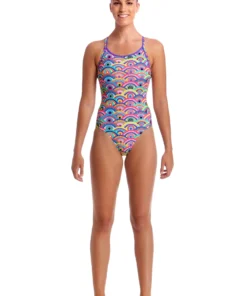 Funkita Women Swimwear EYE CANDY | LADIES DIAMOND BACK ONE PIECE