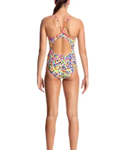 Funkita Women Swimwear HEX ON LEGS | LADIES DIAMOND BACK ONE PIECE