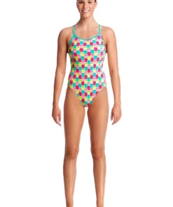 Funkita MINTY MITTENS | LADIES DIAMOND BACK ONE PIECE Women Swimwear