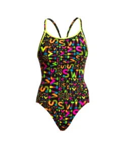 Funkita NIGHT SWIM | LADIES DIAMOND BACK ONE PIECE