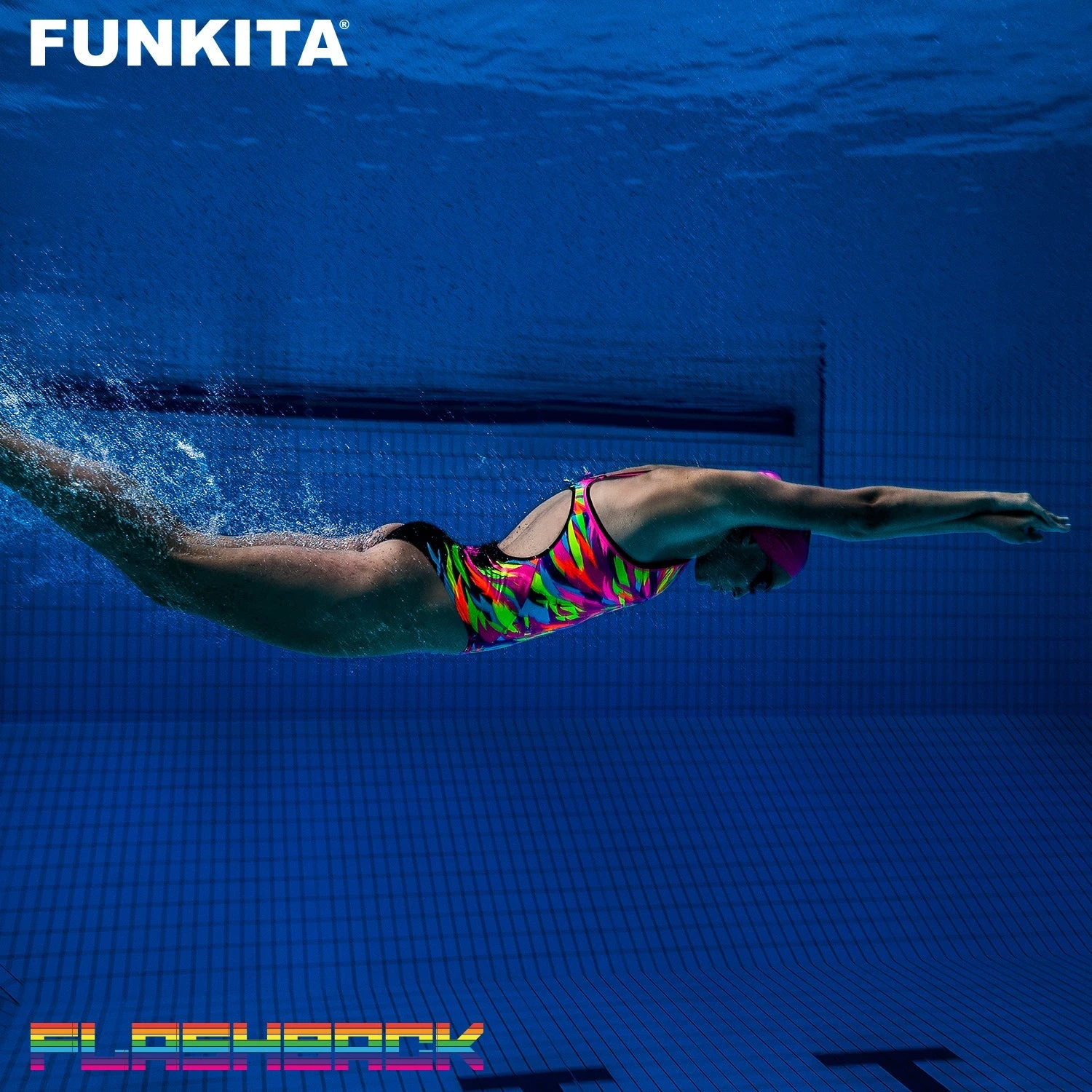Funkita Girls Swimwear Pride Power | Girls Diamond Back One Piece 9 Funkita Girls Swimwear Pride Power | Girls Diamond Back One Piece