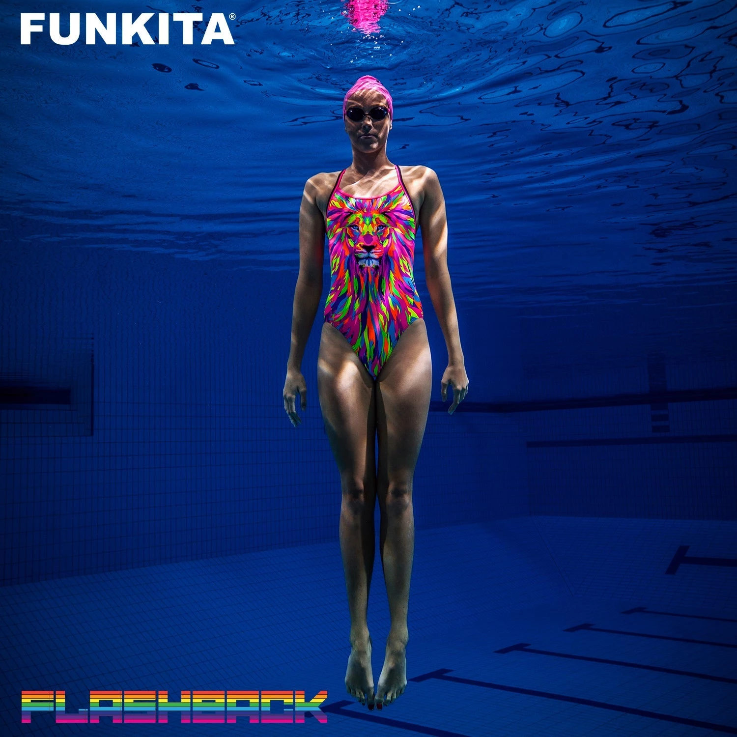 Funkita Girls Swimwear Pride Power | Girls Diamond Back One Piece 11 Funkita Girls Swimwear Pride Power | Girls Diamond Back One Piece