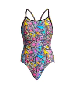 Funkita Prism Break | Ladies Diamond Back One Piece Women Swimwear