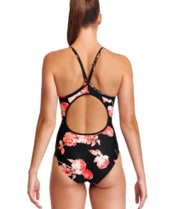 Funkita Rose Garden | Ladies Diamond Back One Piece Women Swimwear
