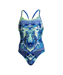 Funkita SEA WOLF | LADIES DIAMOND BACK ONE PIECE