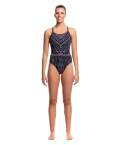 Funkita STITCHED UP | LADIES DIAMOND BACK ONE PIECE