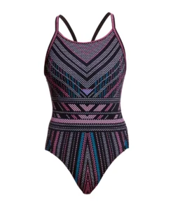 Funkita STITCHED UP | LADIES DIAMOND BACK ONE PIECE