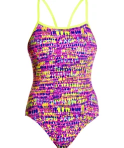 Funkita DOTTY DASH | LADIES SINGLE STRAP ONE PIECE Women Swimwear