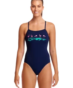 Funkita Flood Plain | Ladies Single Strap One Piece Women Swimwear