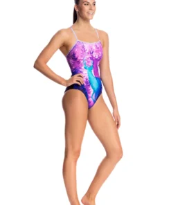 Funkita Women Swimwear FOREST FAWN | LADIES SINGLE STRAP ONE PIECE