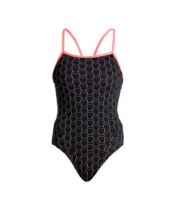 Funkita NIGHT CAT | LADIES SINGLE STRAP ONE PIECE